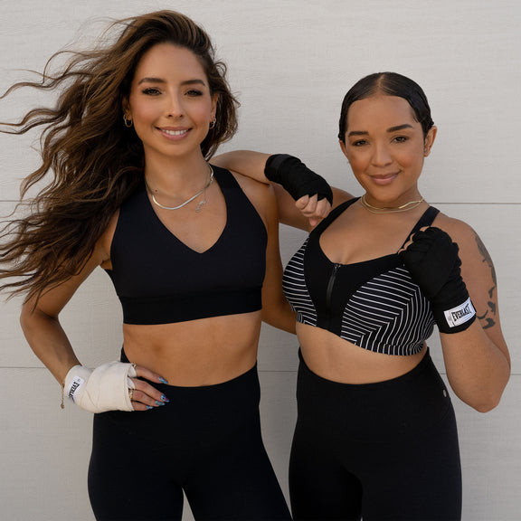 Tone It Up January Challenge 2023 Box N Burn Trainers Dalia Dani Shadow boxing strength training new year new you